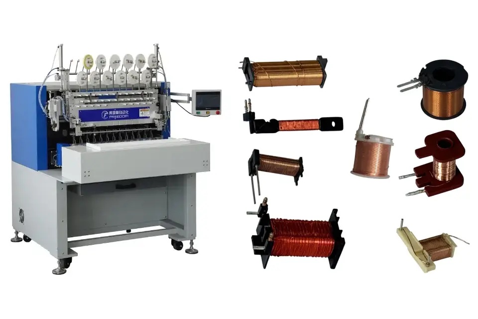 Fully- Automatic -Winding -Machine- with -Tape- Wrapping -Function