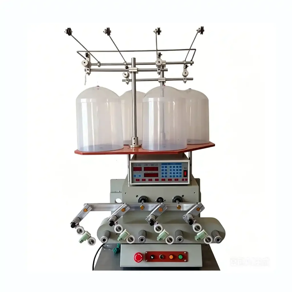4 Spindle coil Winding Machine | Semi-Automatic Coil Winder