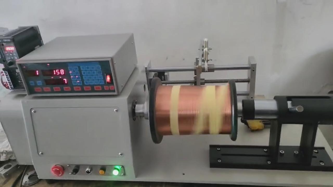 Semi-Automatic Coil winding machine | Precision CNC Winder