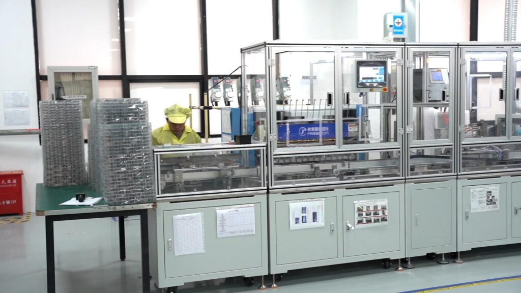Relay Coil Winding Production Line Demo | 12-Axis Fully Automatic
